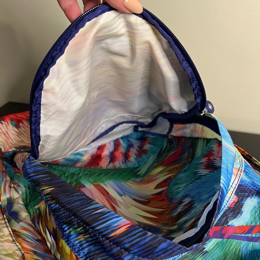 Kipling Expandable Backpack Multicolored Travel S… - image 5